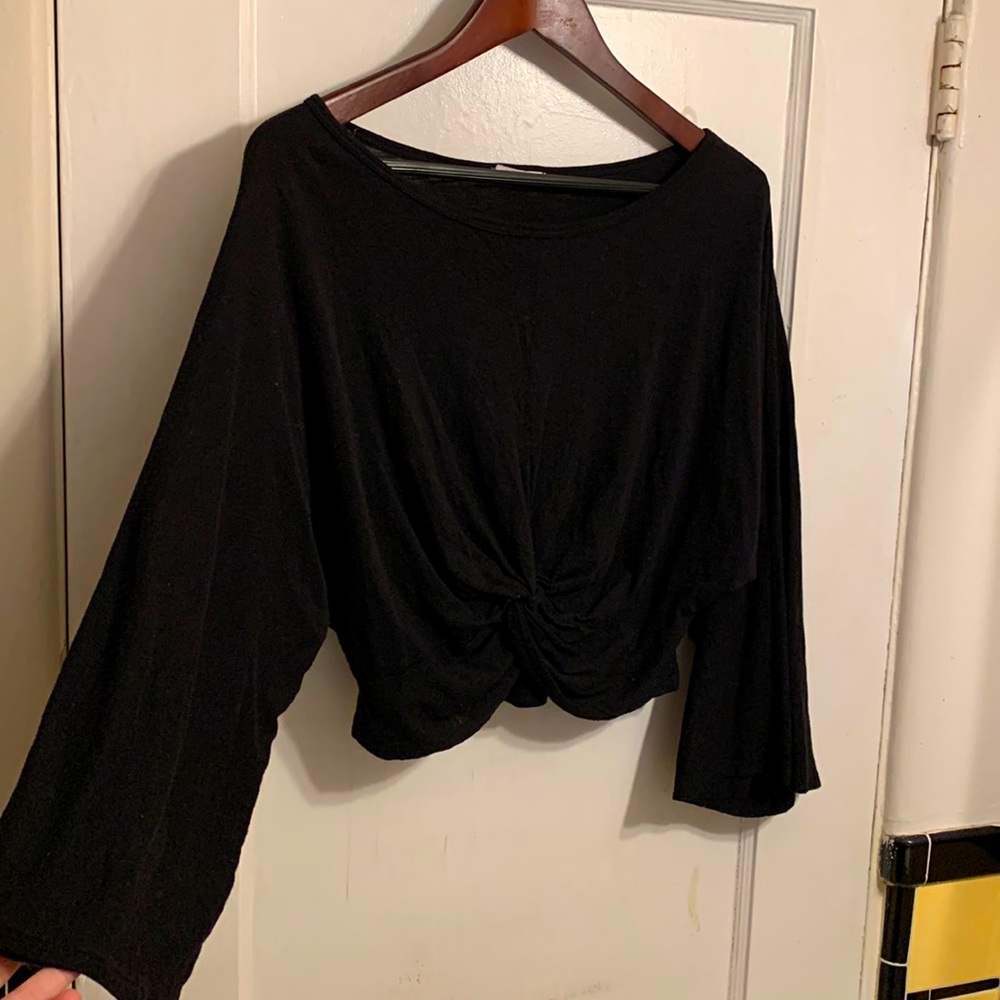 Urban Black Crop Top